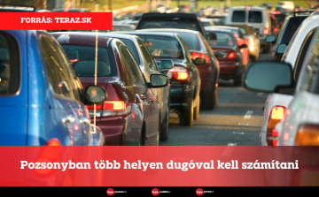 Pozsonyban több helyen dugóval kell számítani