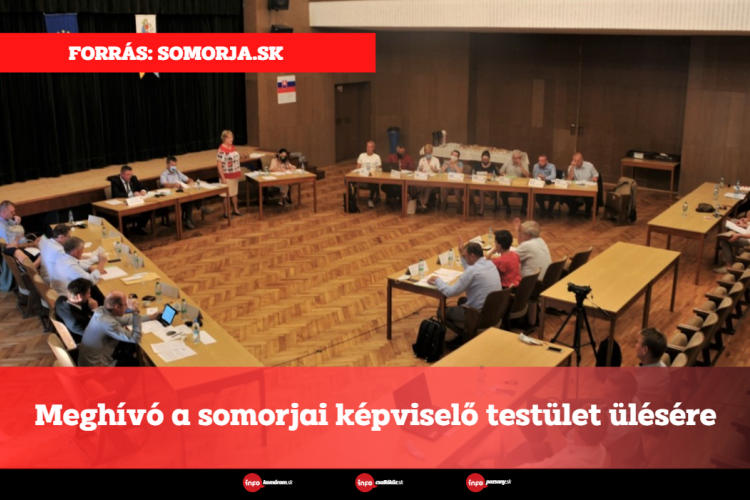 Meghívó a somorjai képviselő testület ülésére