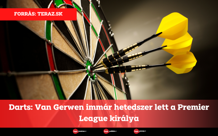 Darts: Van Gerwen immár hetedszer lett a Premier League királya