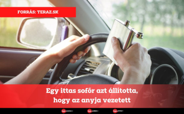 Egy ittas sofőr azt állította, hogy az anyja vezetett