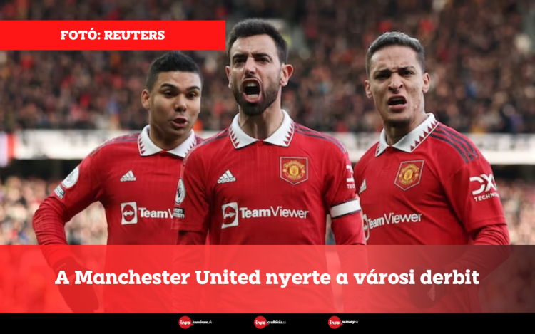 A Manchester United nyerte a városi derbit