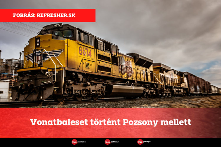 Vonatbaleset történt Pozsony mellett