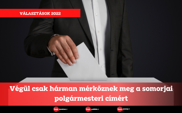 Végül csak hárman mérkőznek meg a somorjai polgármesteri címért