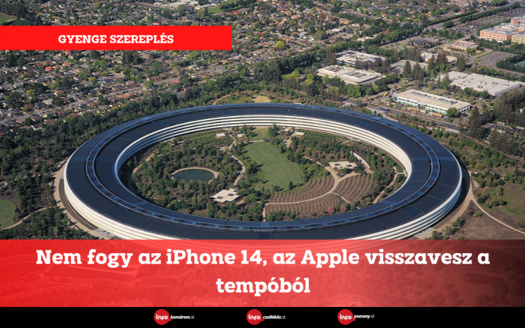 Nem fogy az iPhone 14, az Apple visszavesz a tempóból