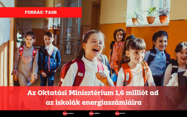 Az Oktatási Minisztérium 1,6 milliót ad az iskolák energiaszámláira