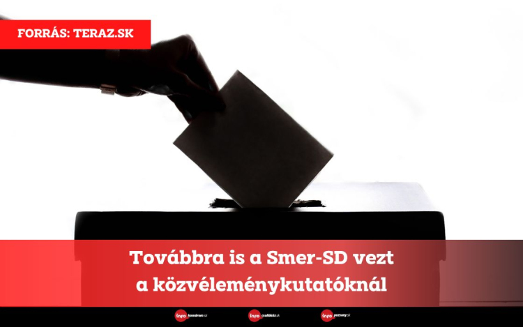 Továbbra is a Smer-SD vezt a közvéleménykutatóknál