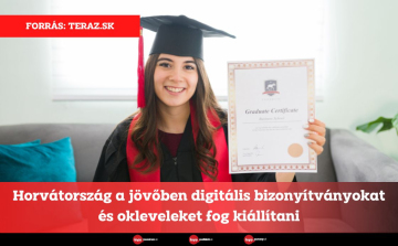 Horvátország a jövőben digitális bizonyítványokat és okleveleket fog kiállítani