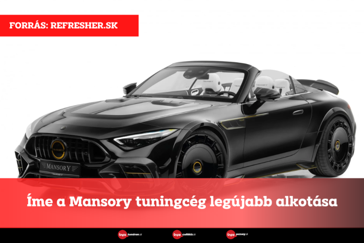 Íme a Mansory tuningcég legújabb alkotása