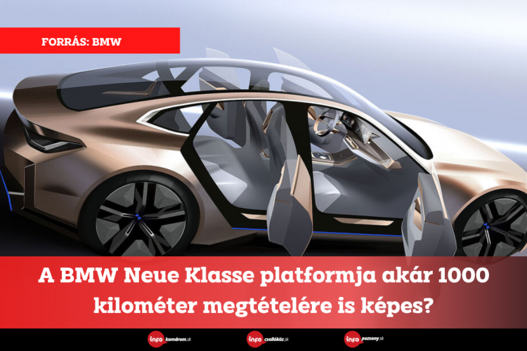 A BMW Neue Klasse platformja akár 1000 kilométer megtételére is képes?