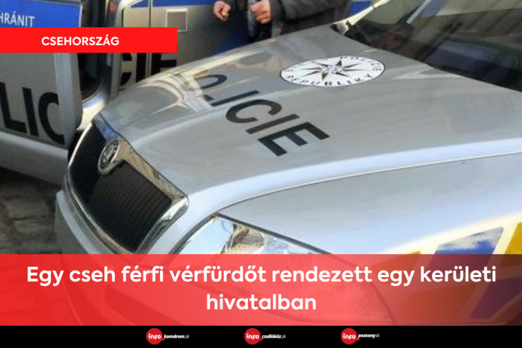 Egy cseh férfi vérfürdőt rendezett egy kerületi hivatalban