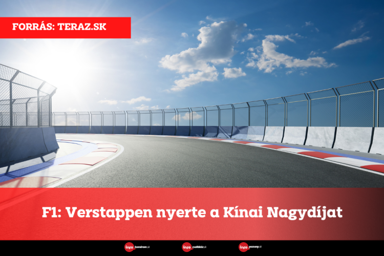 F1: Verstappen nyerte a Kínai Nagydíjat