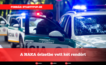 A NAKA őrizetbe vett két rendőrt