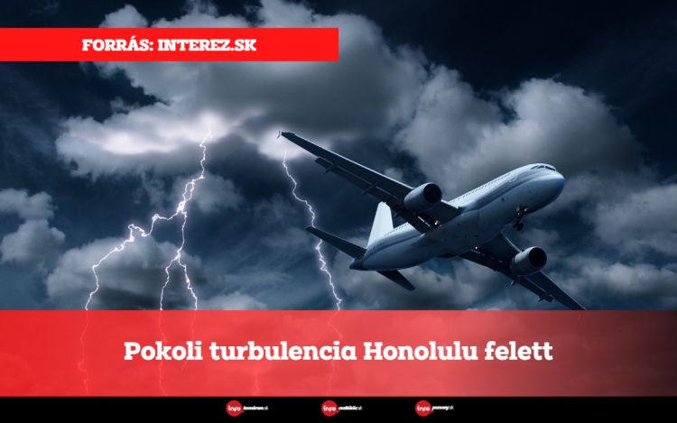 Pokoli turbulencia Honolulu felett