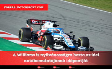 A Williams is nyilvánosságra hozta az idei autóbemutatójának időpontját